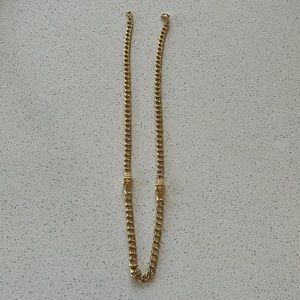 Givenchy 22” Necklace in Gold Tone…Authenticity stamp on the enclosure